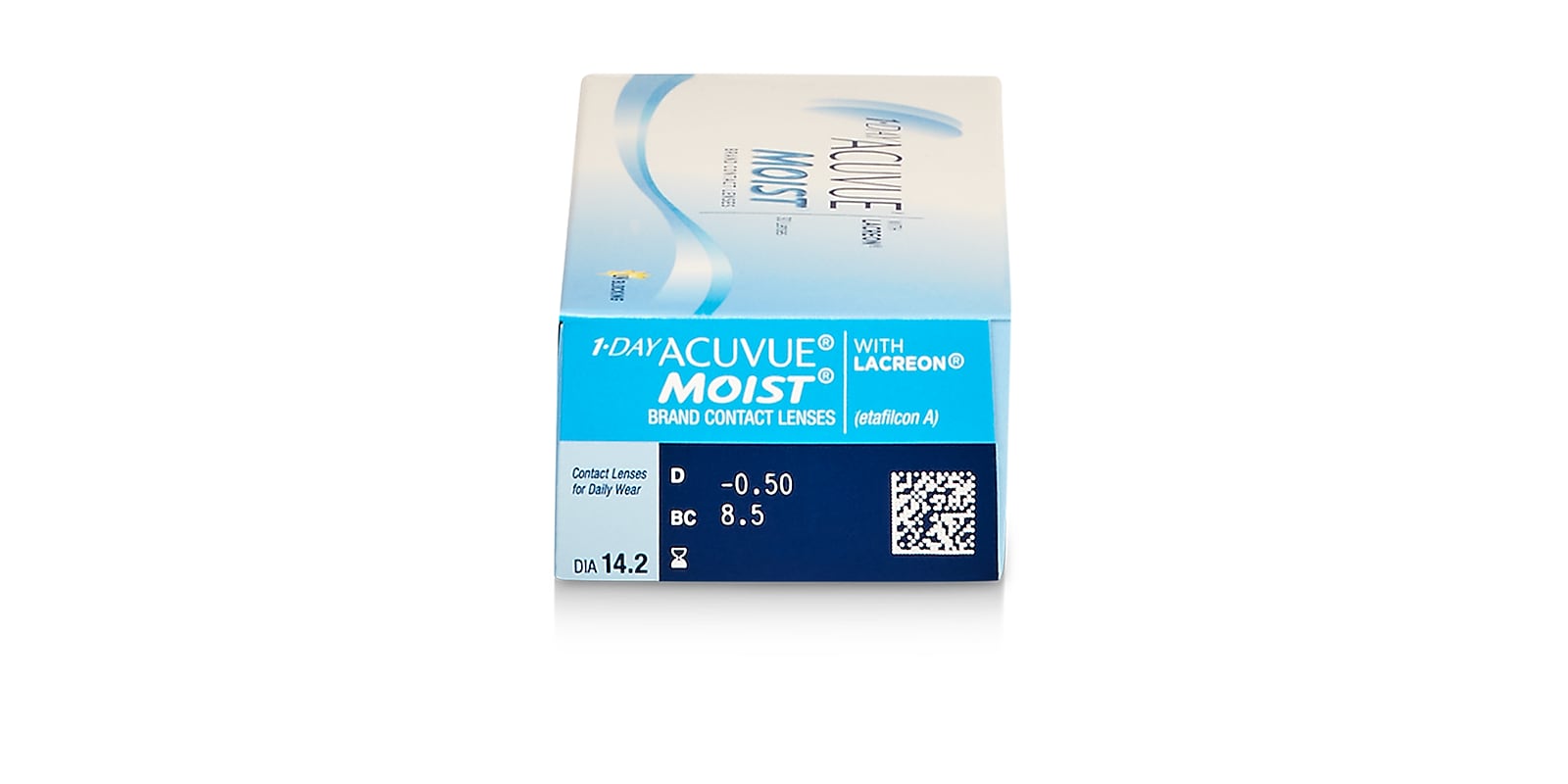 1-Day Acuvue® Moist, 30 pack contact lenses details