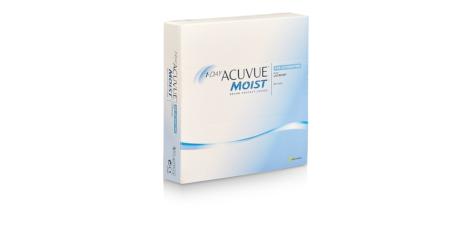1-Day Acuvue® Moist for Astigmatism, 90 pack contact lenses
