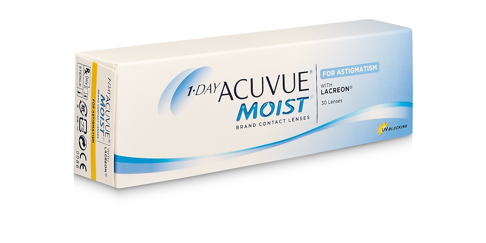 1-Day Acuvue® Moist for Astigmatism, 30 pack contact lenses