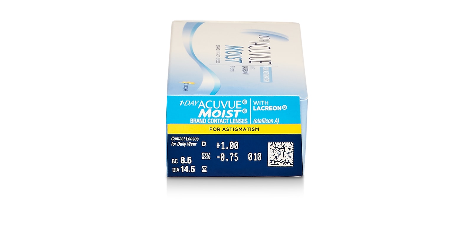 1-Day Acuvue® Moist for Astigmatism, 30 pack contact lenses details
