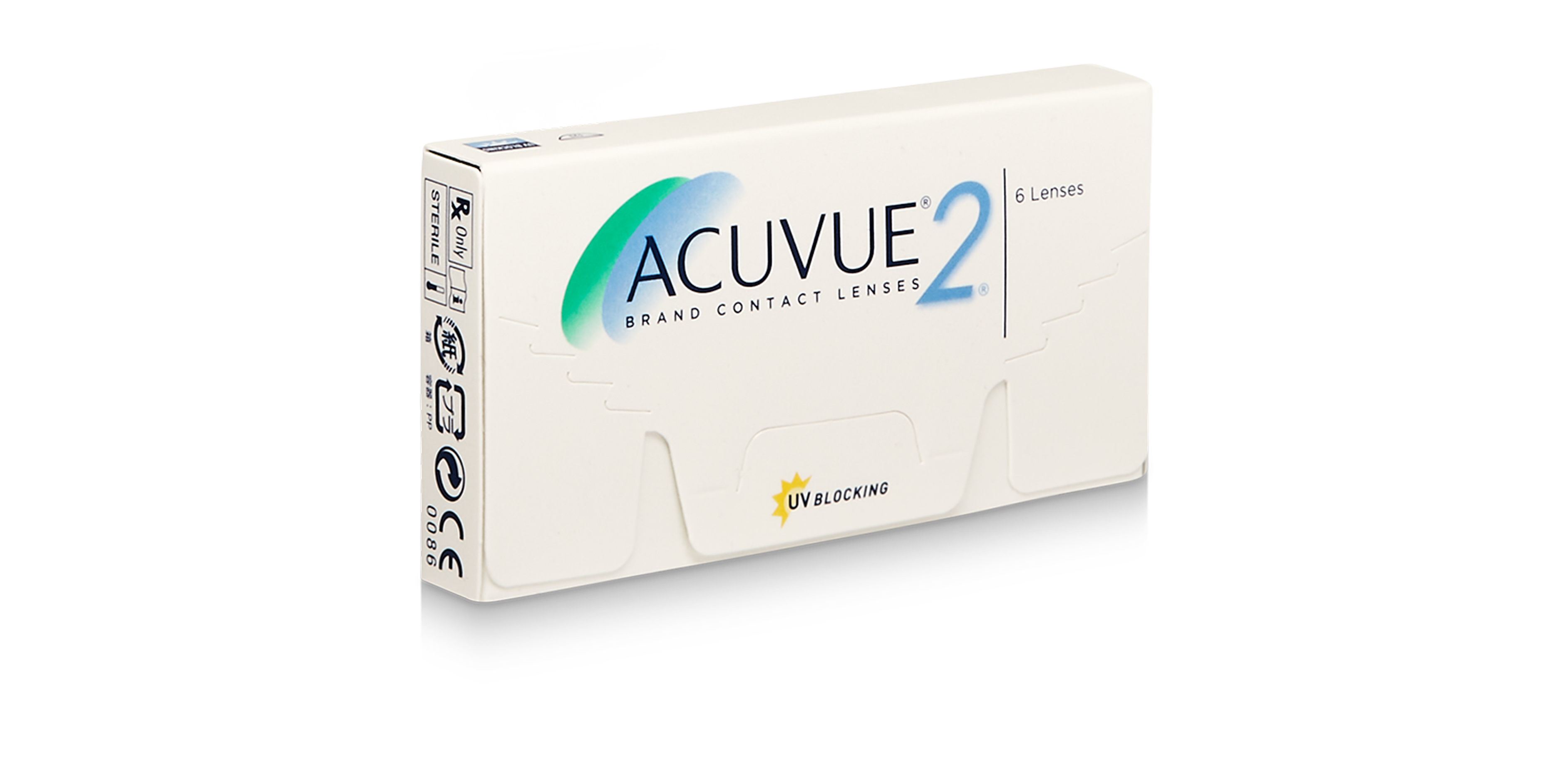 Acuvue® 2, 6 pack contact lenses