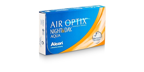 Air Optix Night & Day Aqua, 6 pack contact lenses