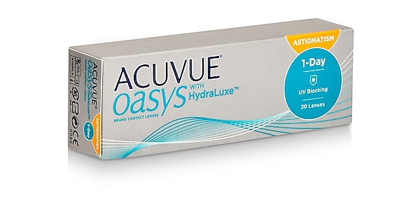 Acuvue Oasys® 1-Day for Astigmatism, 30 pack contact lenses