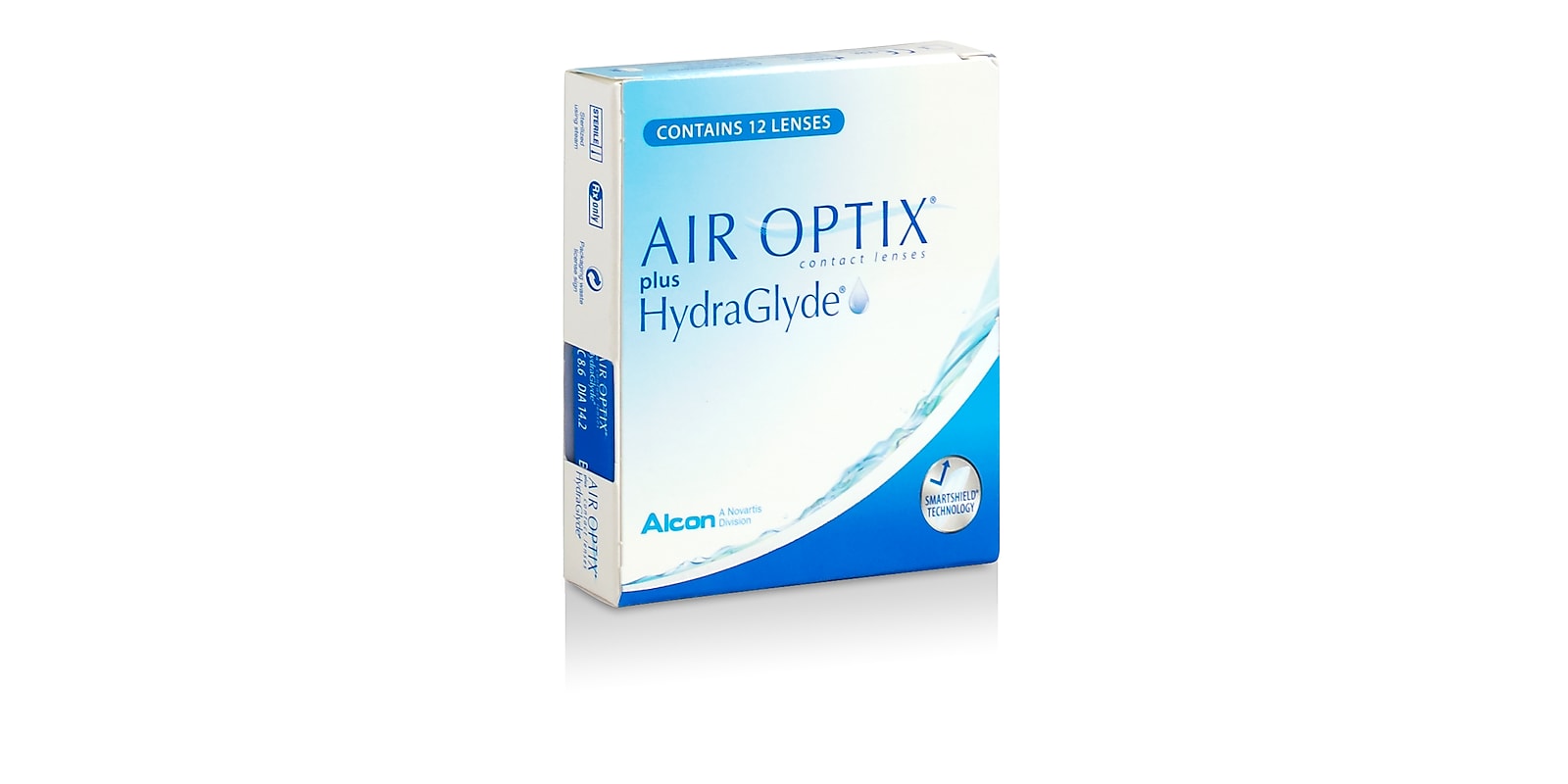 Air Optix® plus HydraGlyde®, 12 pack contact lenses