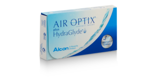 Air Optix® plus HydraGlyde®, 6 pack contact lenses