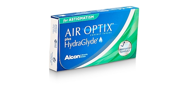 Air Optix® plus HydraGlyde® Astigmatism,  6 pack contact lenses