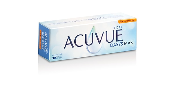 ACUVUE® OASYS MAX 1-Day for Astigmatism, 30 pack contact lenses