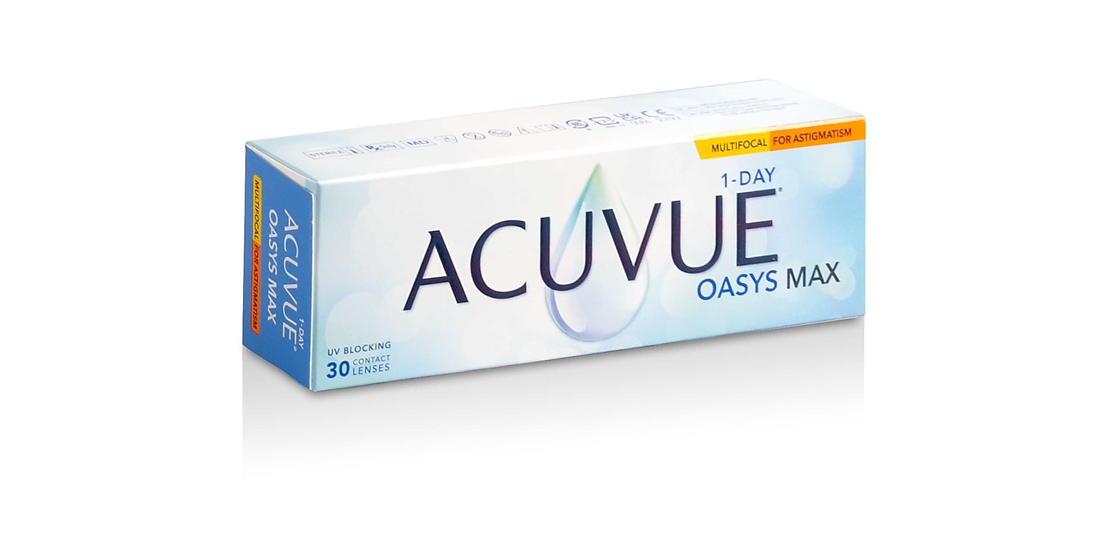 ACUVUE OASYS® MAX 1-DAY Multifocal for Astigmatism, 30 pack contact lenses