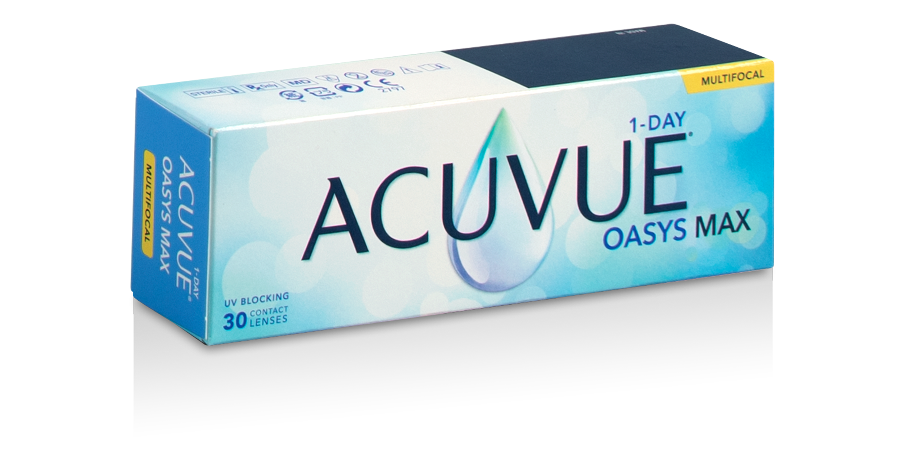 ACUVUE OASYS MAX 1 Day Multifocal 30 Pack ContactsDirect   AOMF30 Fr 