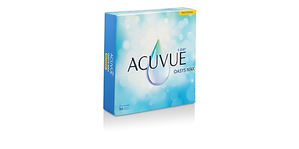 ACUVUE® OASYS MAX 1-Day Multifocal, 90 pack contact lenses