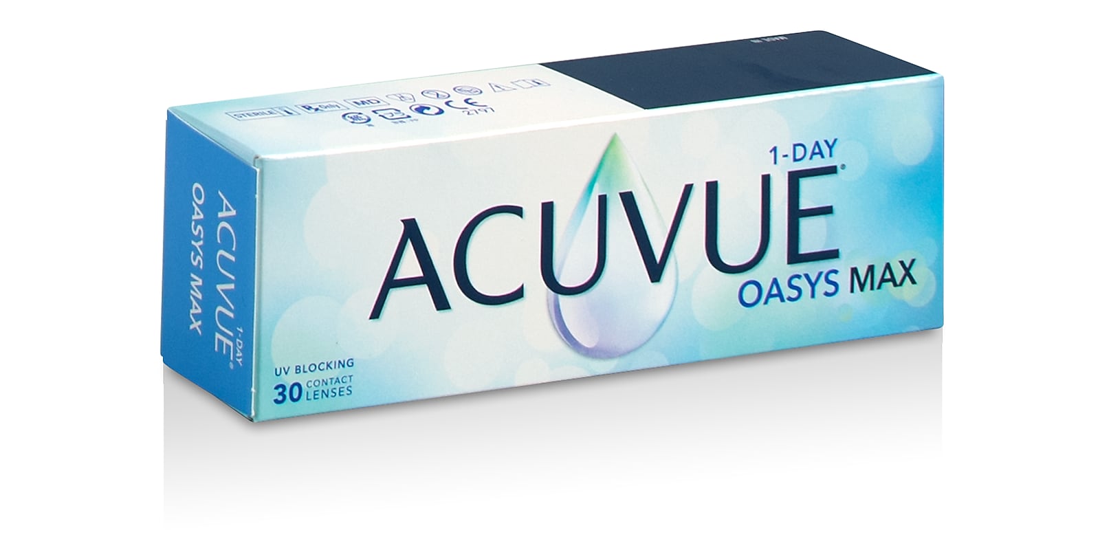 Johnson & Johnson - Acuvue Oasys Max 1-day Sphere, 30 Pack
