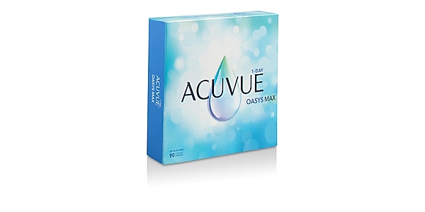 ACUVUE® OASYS MAX 1-Day, 90 pack contact lenses