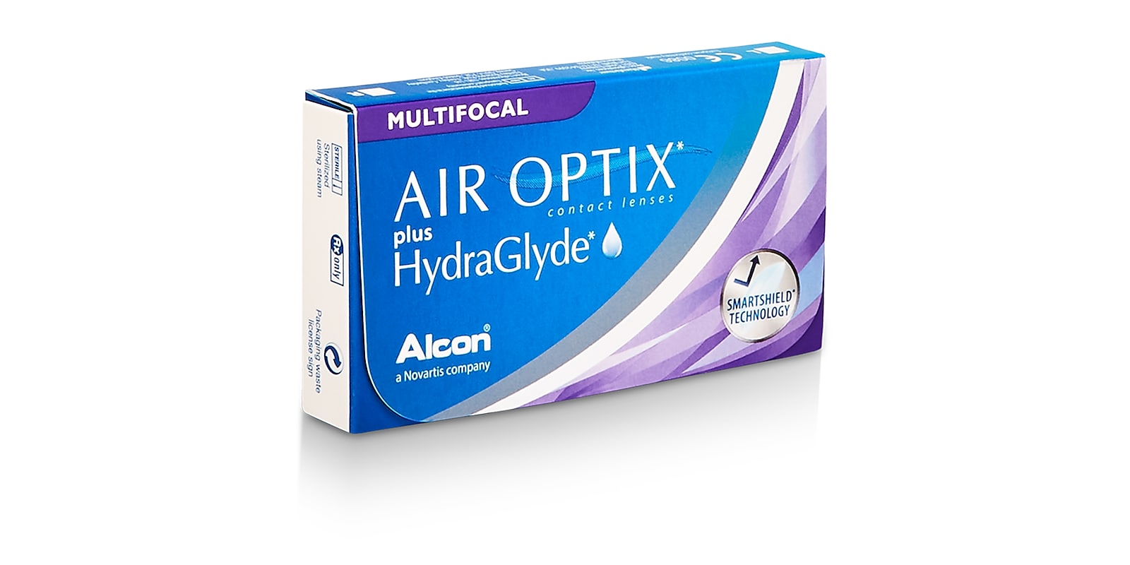 Air Optix® plus Hydraglyde Multifocal, 6 pack contact lenses