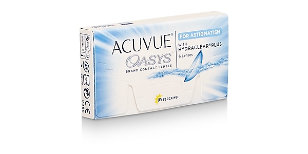 Acuvue Oasys® for Astigmatism, 6 pack contact lenses