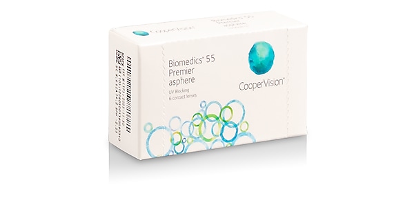 Biomedics 55 Premier 6 Pack contact lenses