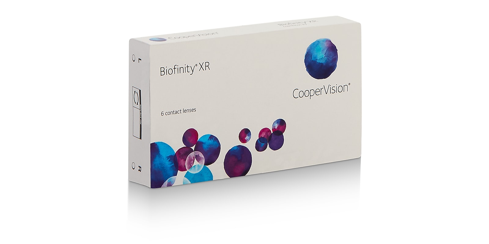 Biofinity XR, 6 pack contact lenses
