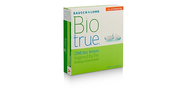 Biotrue OneDay for Astigmatism, 90 pack contact lenses