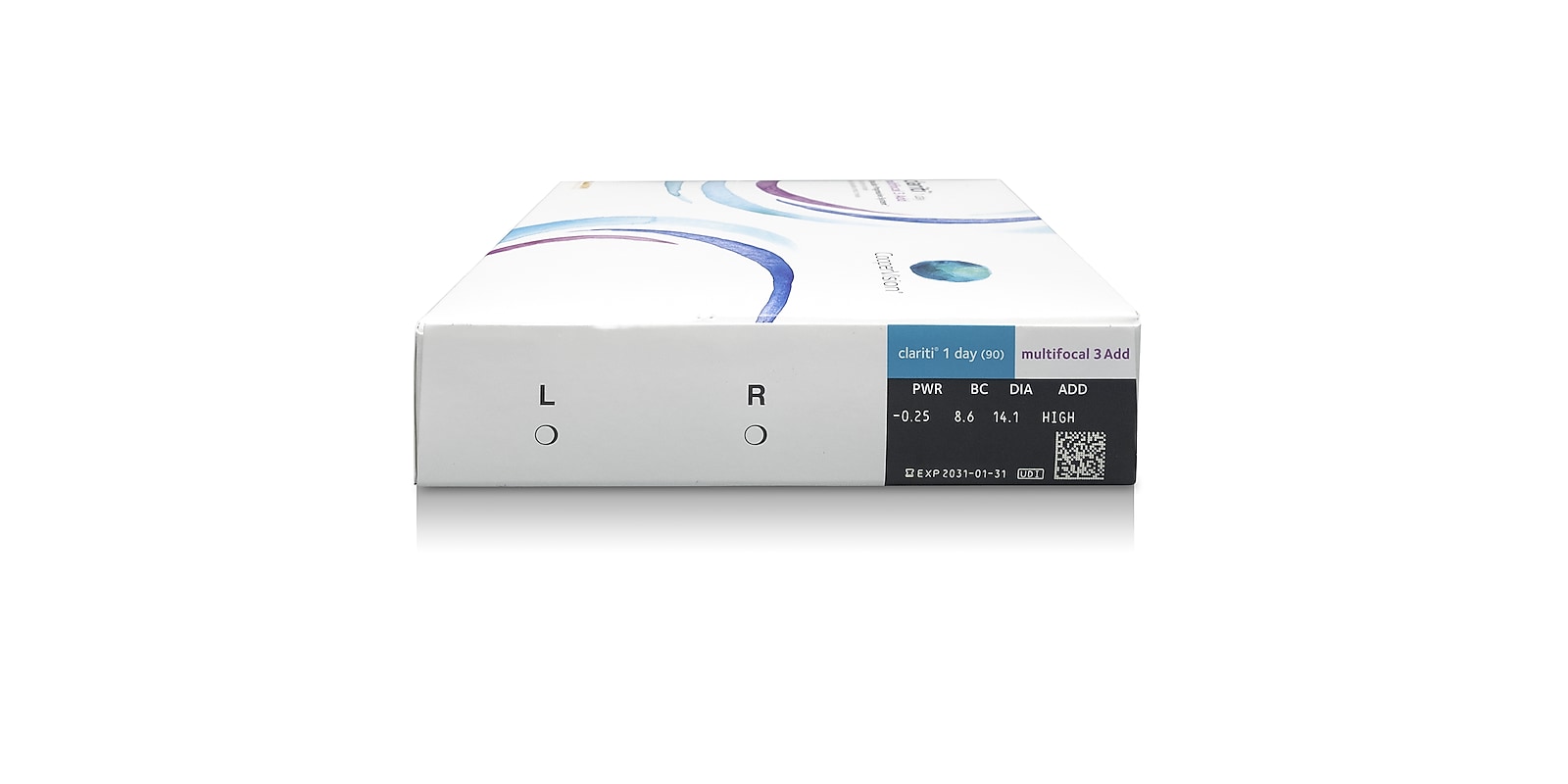 Clariti 1 Day Multifocal 3 ADD, 90 pack contact lenses details