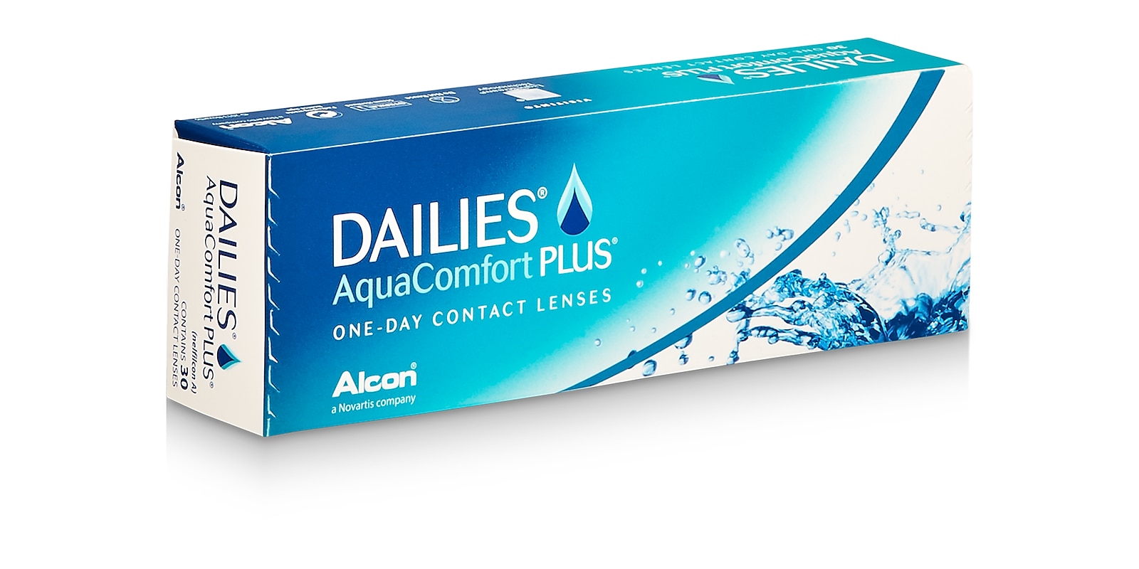 Dailies® AquaComfort Plus®, 30 pack contact lenses