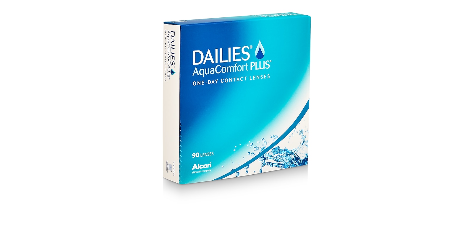 Dailies® AquaComfort Plus®, 90 pack contact lenses