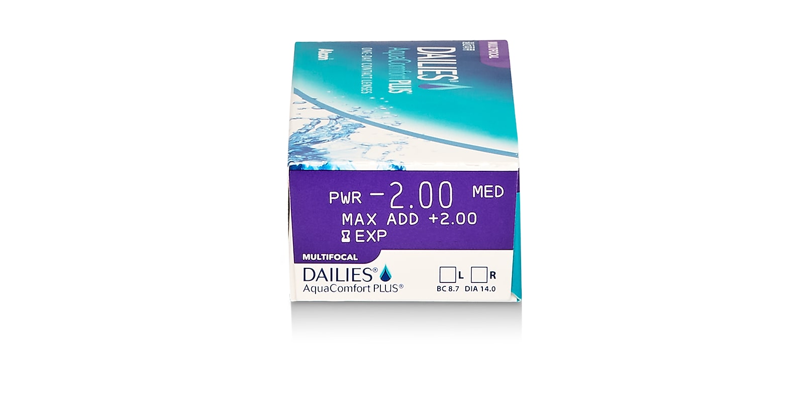 Dailies® AquaComfort Plus® Multifocal, 30 pack contact lenses details