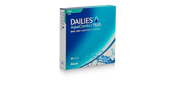 Dailies® AquaComfort Plus® Toric, 90 pack contact lenses