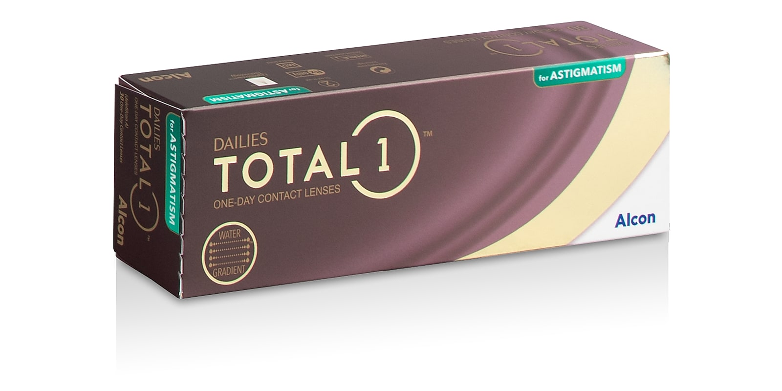 DAILIES TOTAL1® for Astigmatism, 30 pack contact lenses