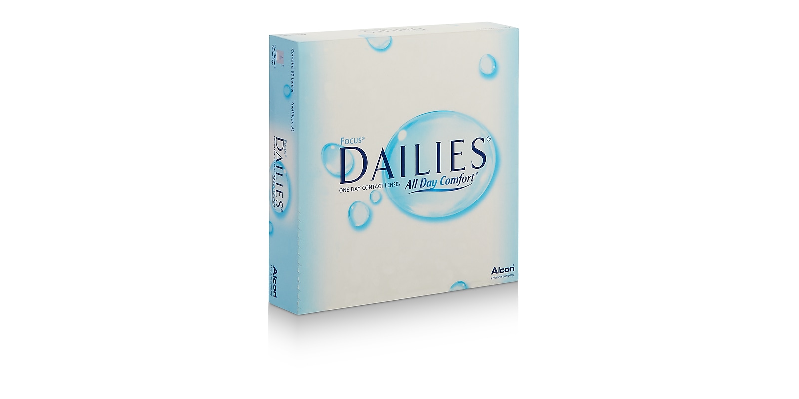 Focus® Dailies® AquaRelease, 90 pack contact lenses