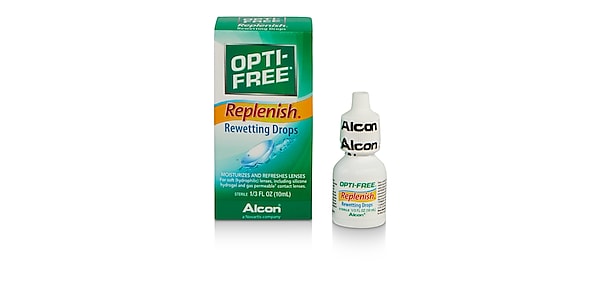 OPTI-FREE®​ PureMoist®​ Drops contact lenses